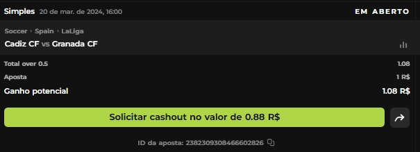 exemplo de aposta
